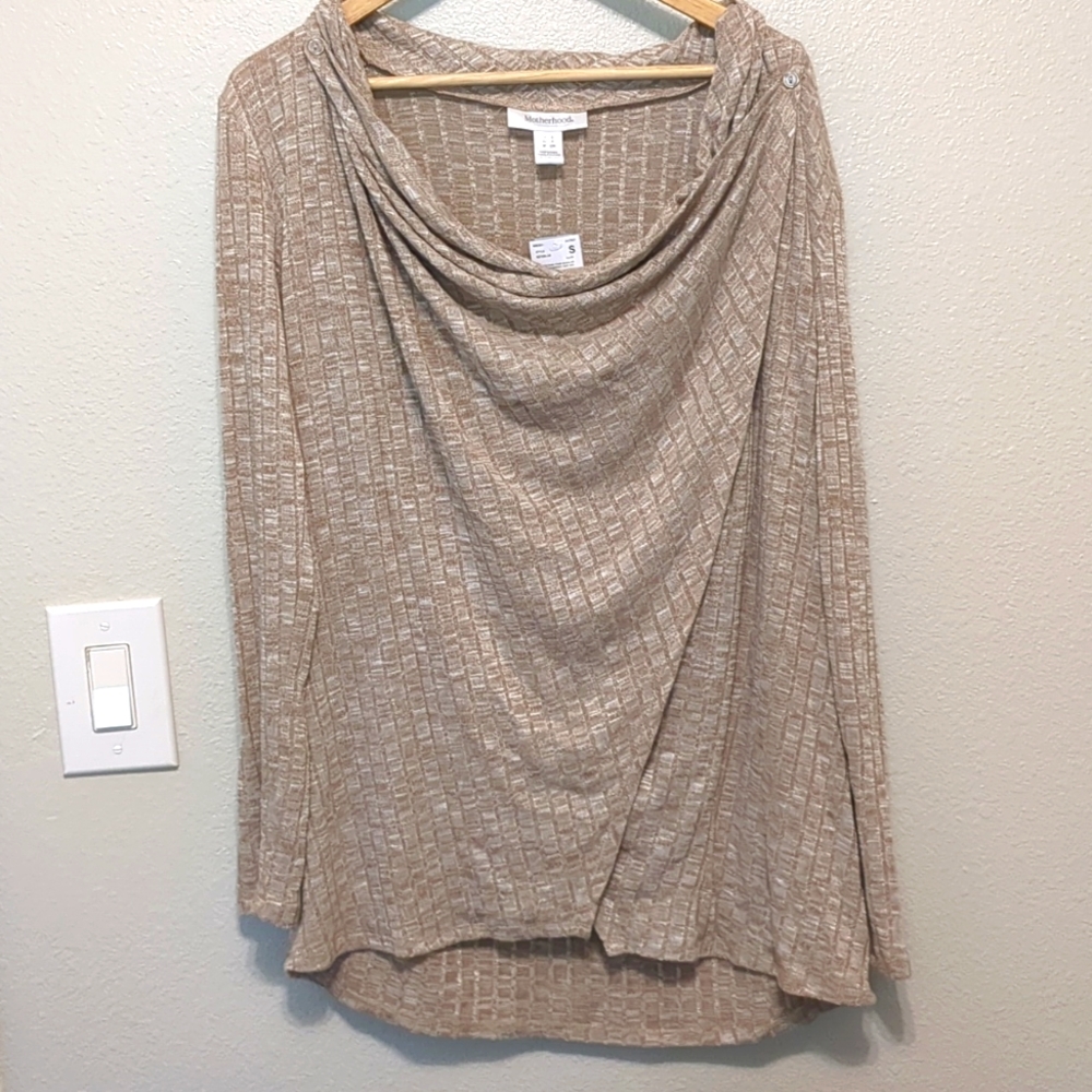 Motherhood Maternity Nursing Sweater Top